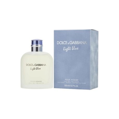 Perfume Dolce & Gabbana Light Blue Caballero 200 ml.