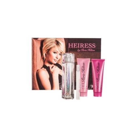 Perfume Heiress By Paris Hilton Set 4 Dama 100 ml.